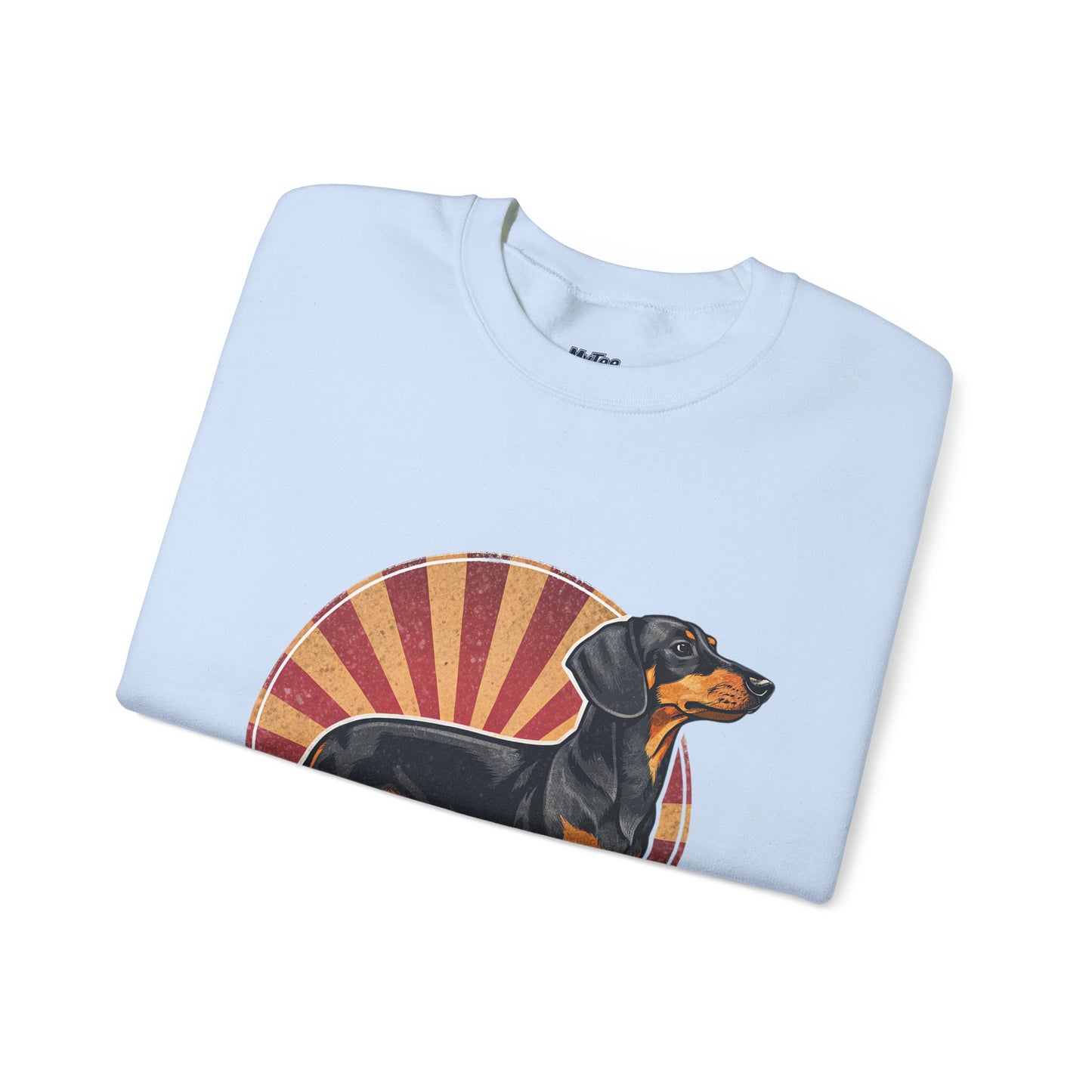 Dachshund Small But Mighty Sweatshirt – Fierce Pup Energy Pullover