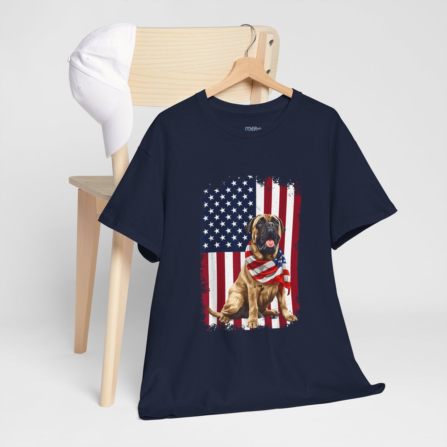 Patriotic English Mastiff Unisex T-Shirt