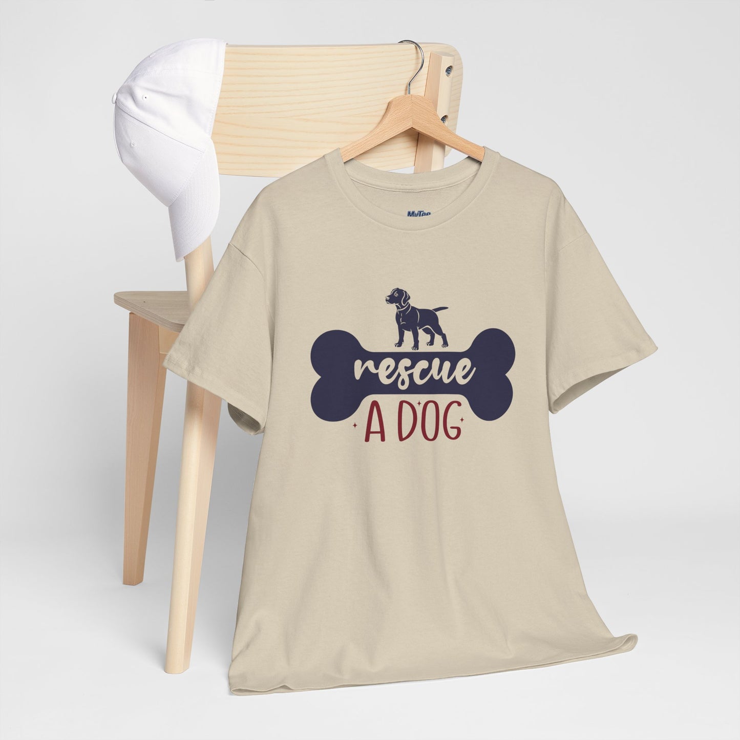 Rescue a Dog Unisex Cotton T-shirt | Dog Lover