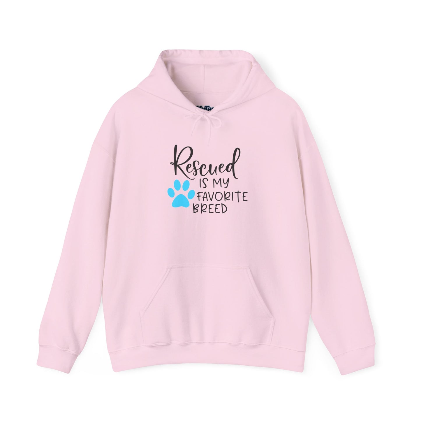 Rescued Is My Favorite Breed Unisex Hoodie – Shelter Dog Support