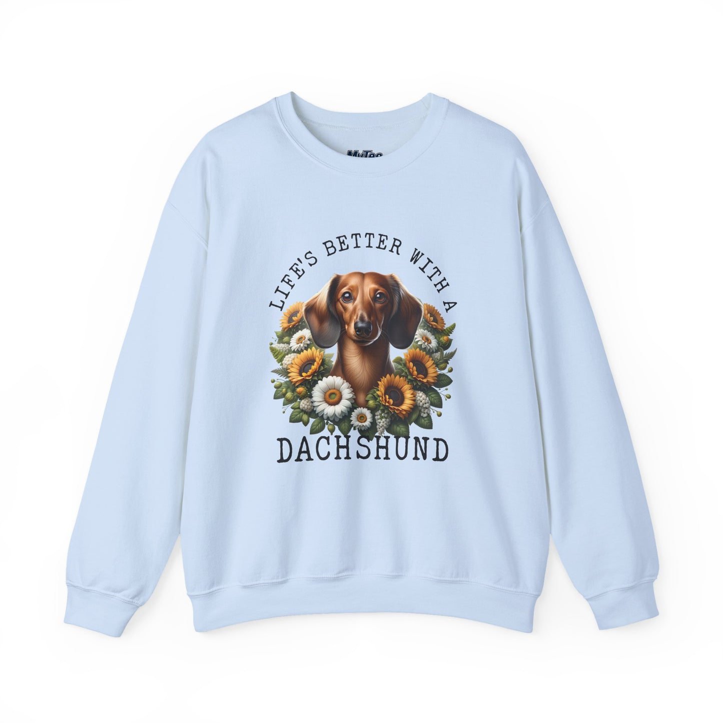 Dachshund Sunflower Unisex Hoodie