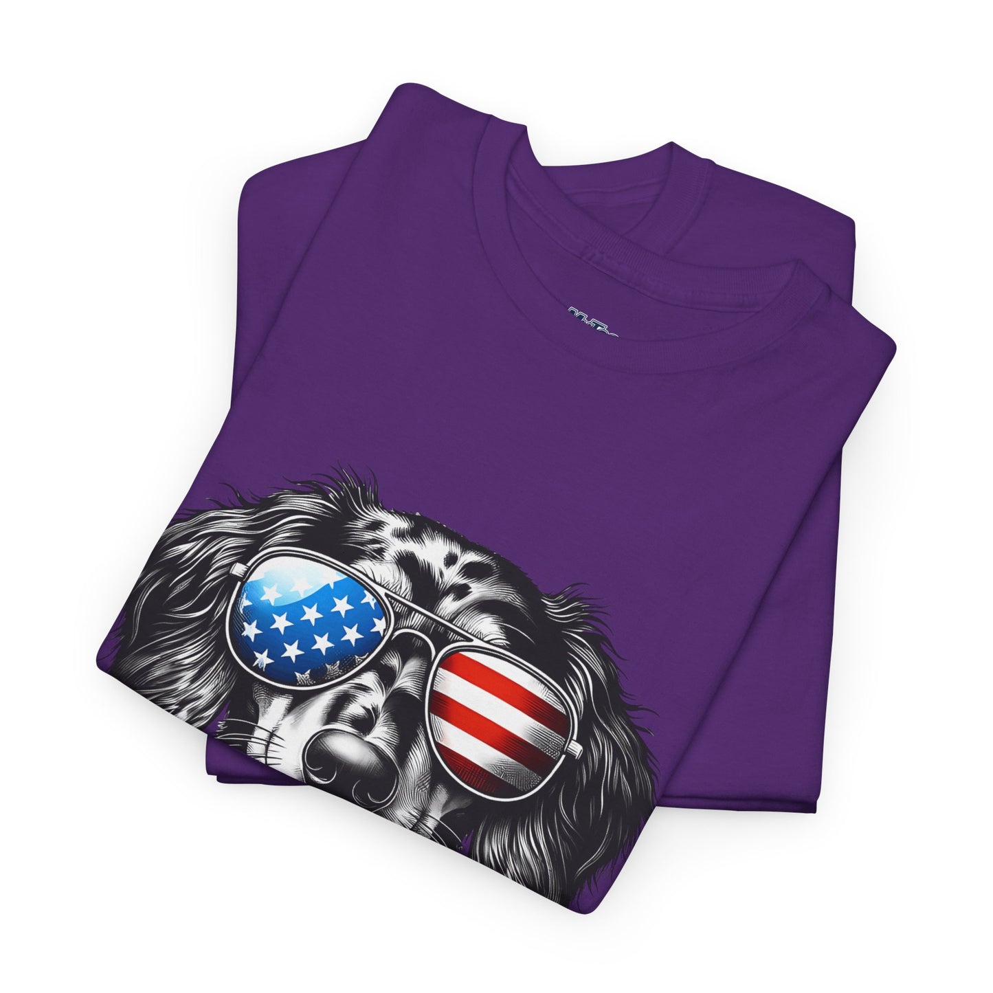 Patriotic Dachshund with Sunglasses Unisex T-Shirt