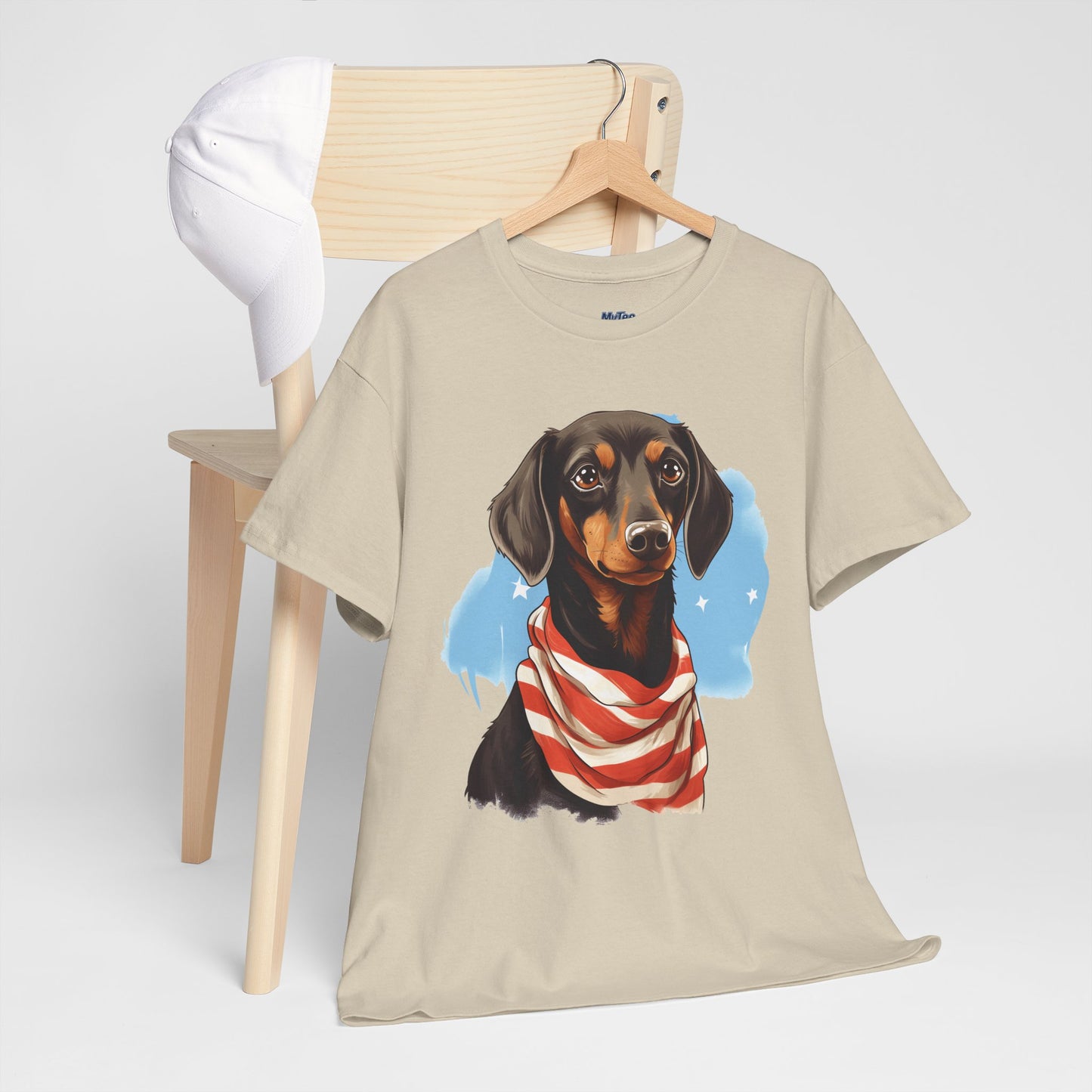 Patriotic Dachshund Unisex T-Shirt