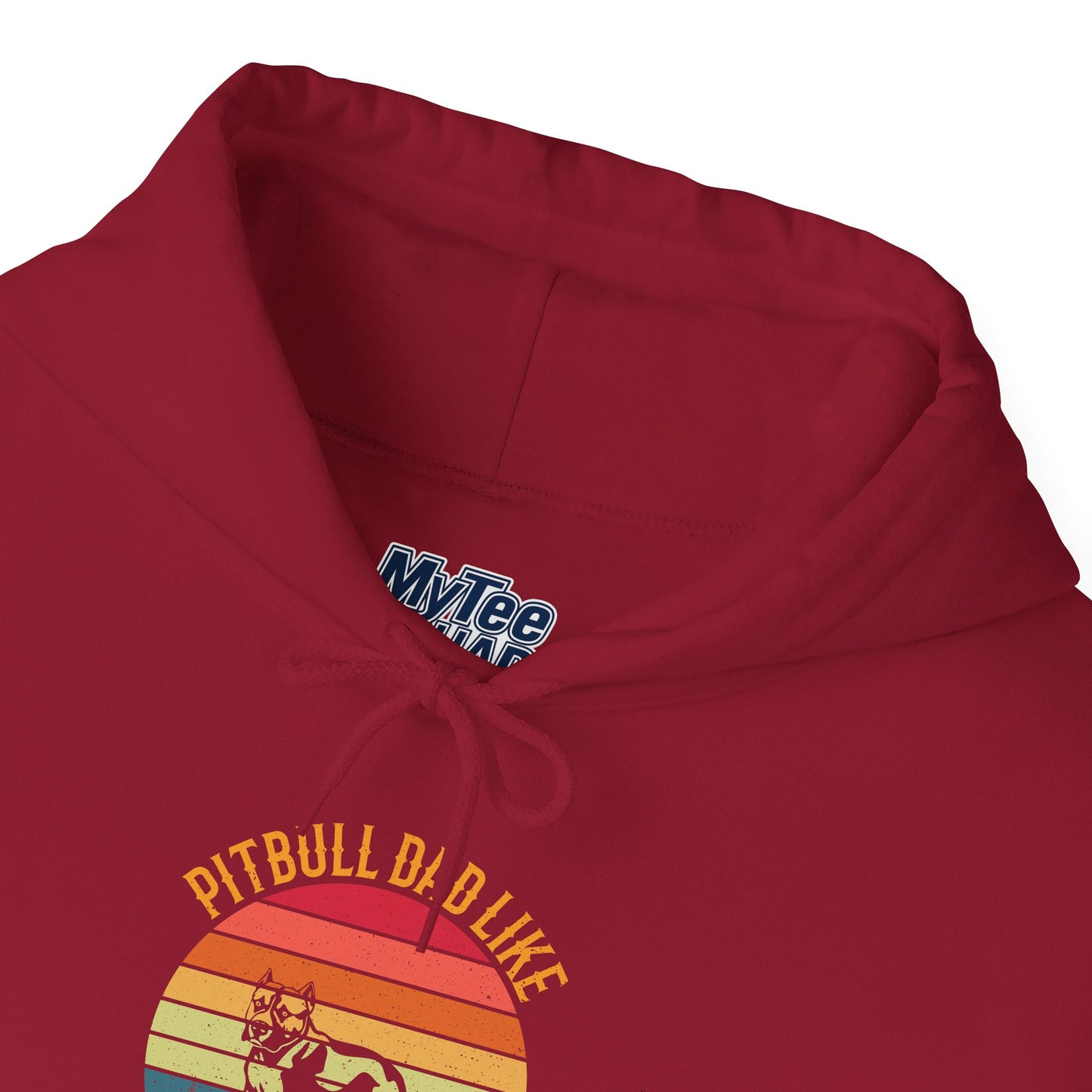 'Pitbull Dad Like A Regular Dad But Cooler' Cozy Hoodie
