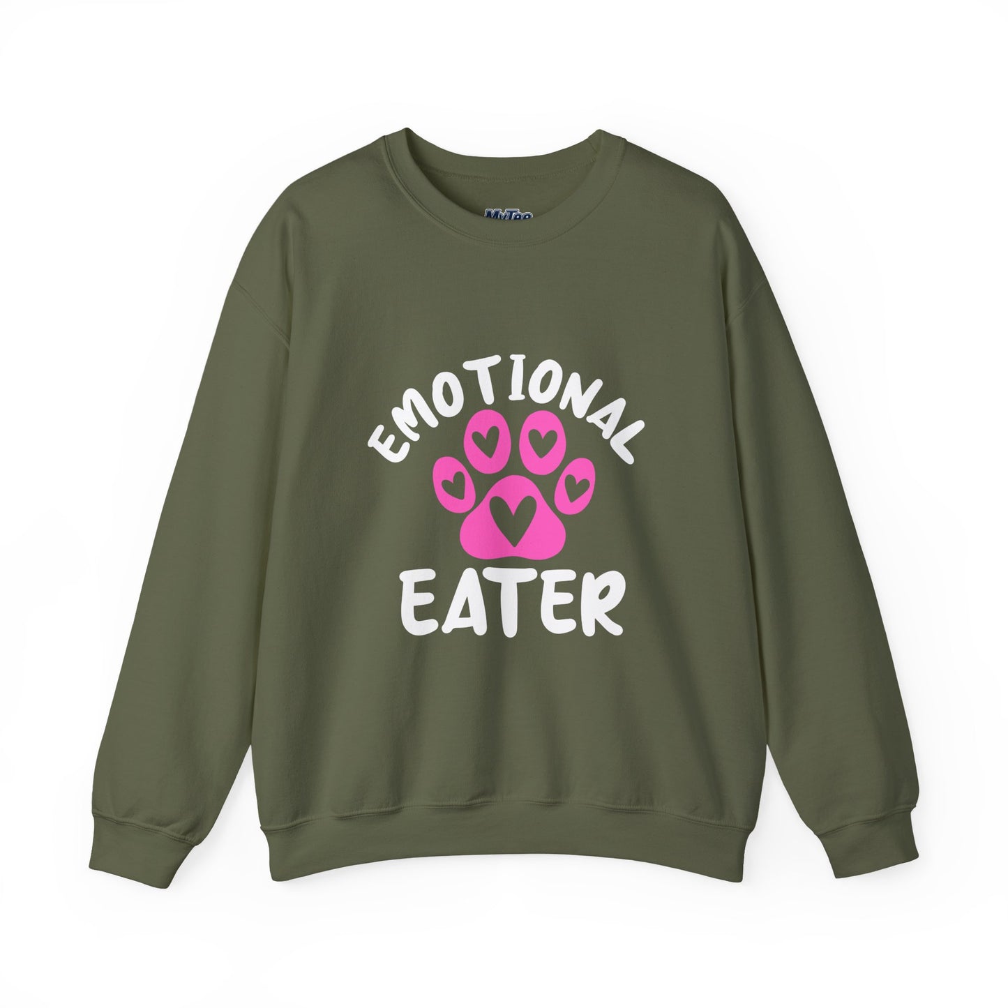 Emotional Eater Sweatshirt – Heart, Paws & Snacks