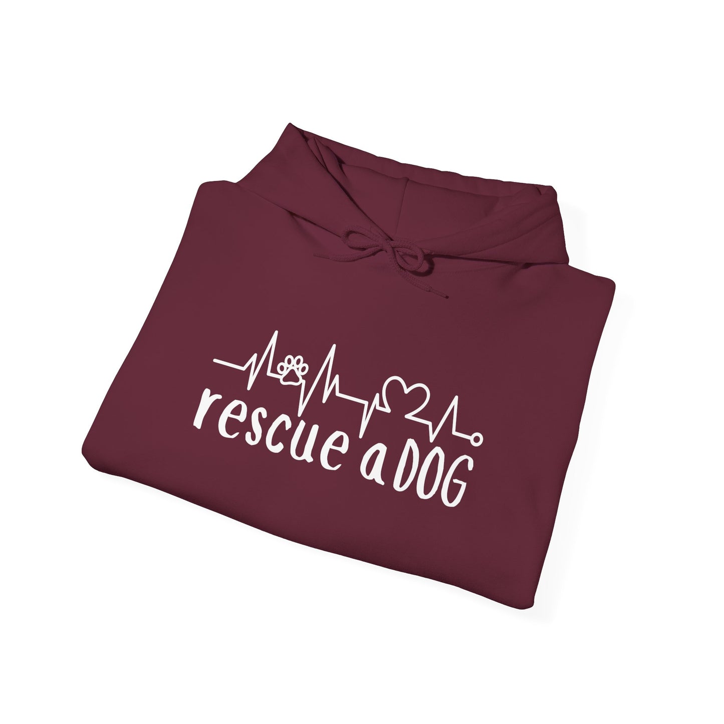 Rescue A Dog Hoodie Pet Lover Unisex Sweatshirt | Adoption Awareness Apparel