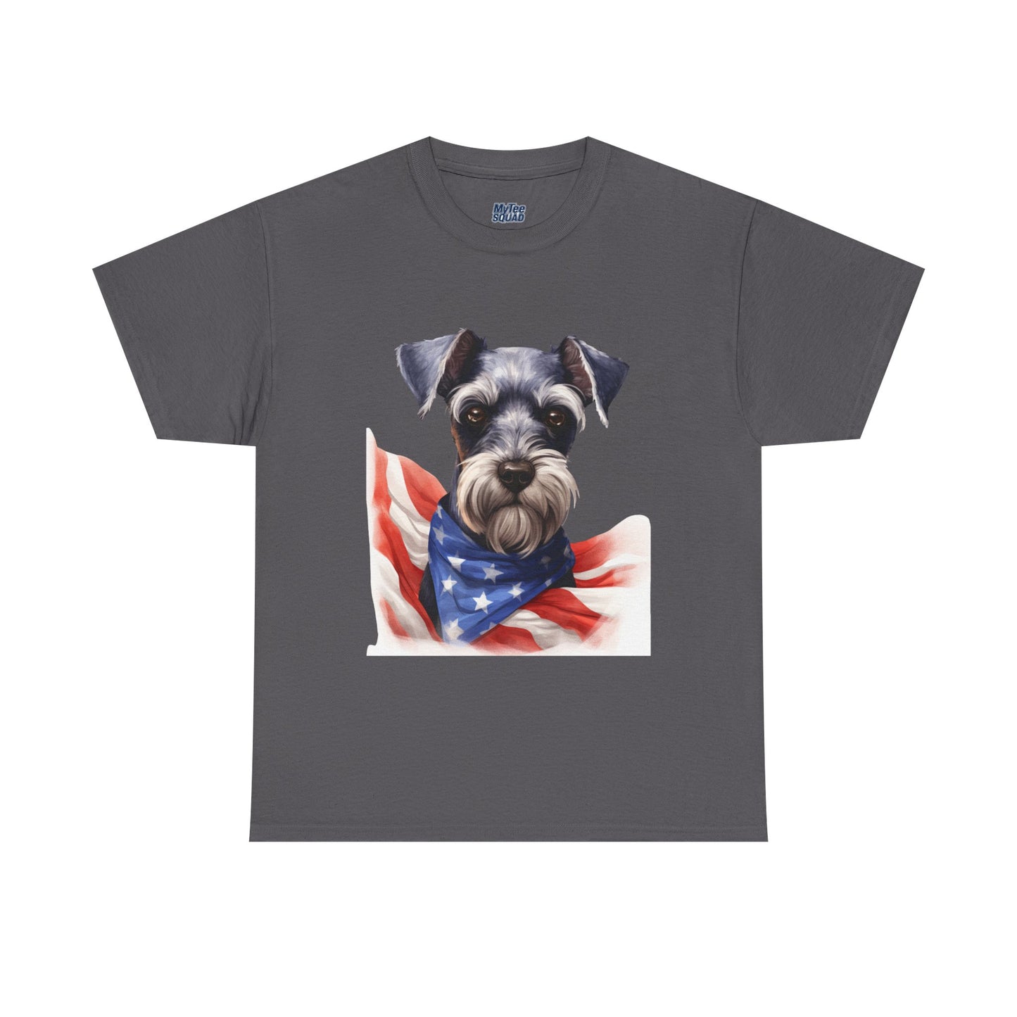 Patriotic Miniature Schnauzer Unisex T-Shirt
