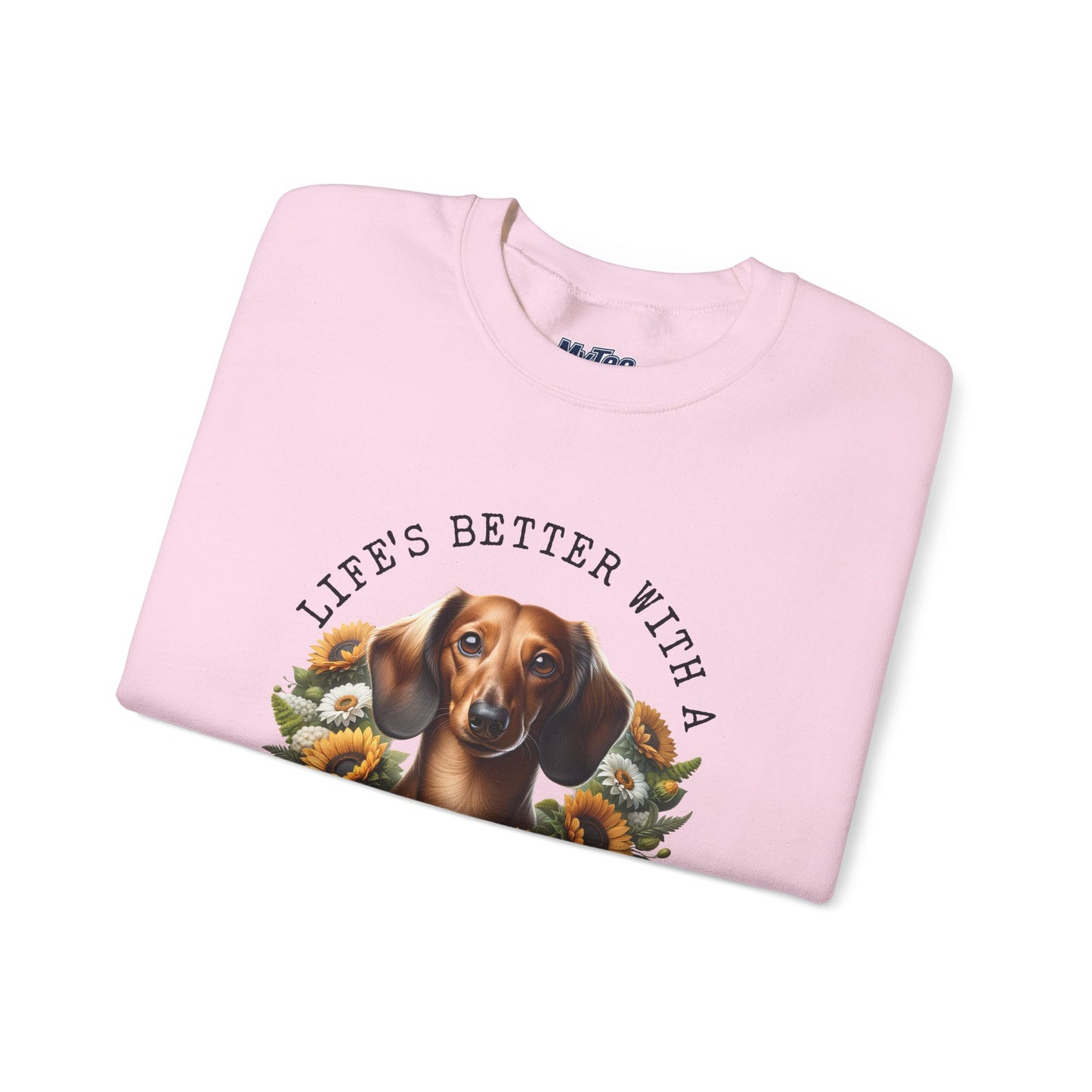 Dachshund Sunflower Unisex Hoodie