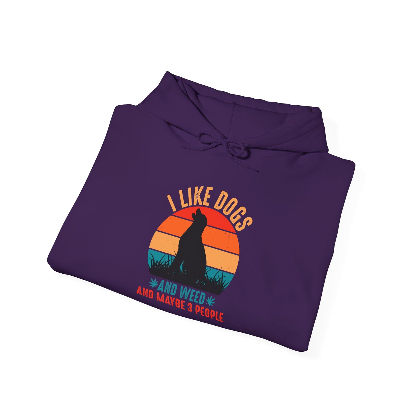 I Like Dogs & Weed And Maybe 3 People Labrador Unisex Hoodies