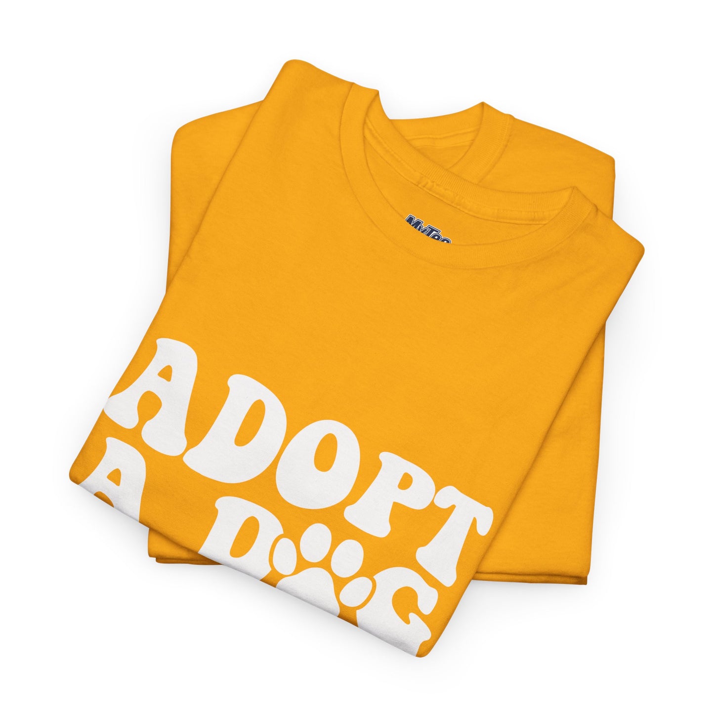 Adopt a Dog Change a Life Cotton T-Shirt - Perfect for Animal Lovers