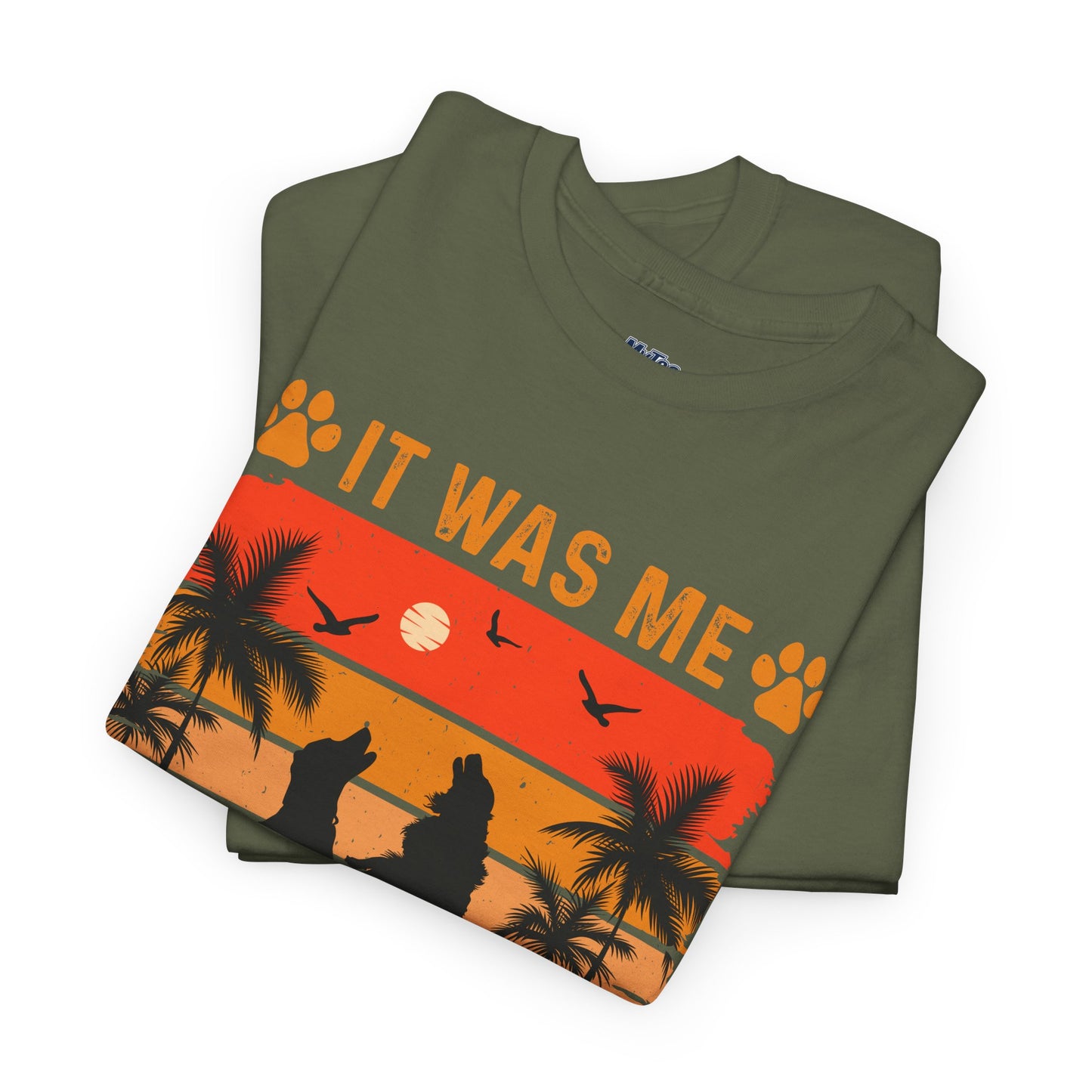 It Was Me I Let the Dogs Out Unisex T-Shirt – Funny Dog Owner Tee