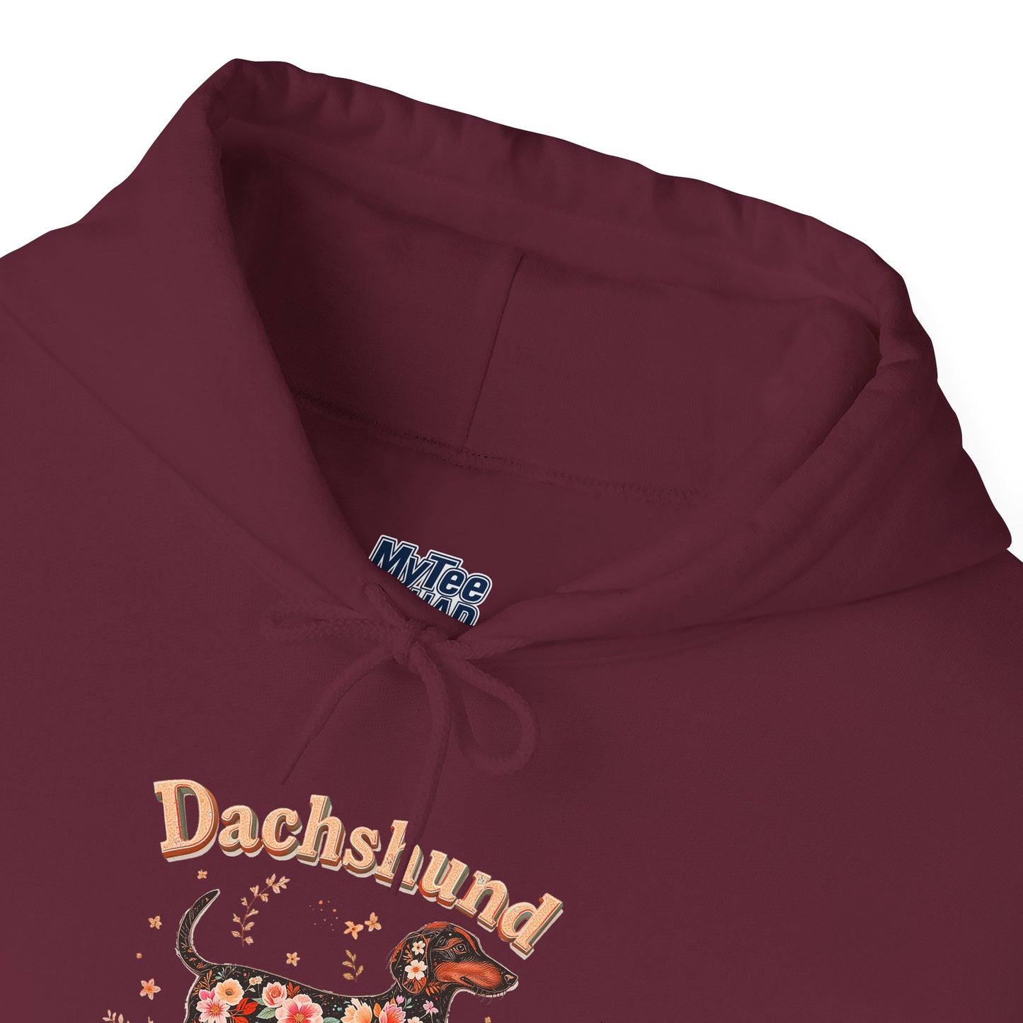 Dachshund Mama Everyday Hoodie – Floral Comfort For Pup Fans