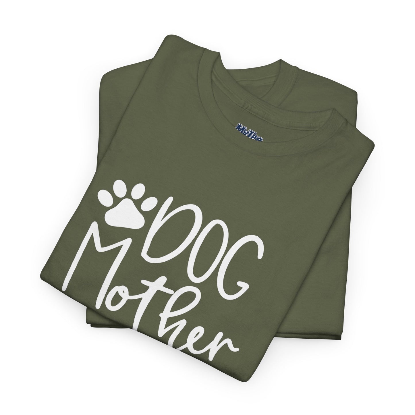 Dog Mother Wine Lover - Cotton T-Shirt