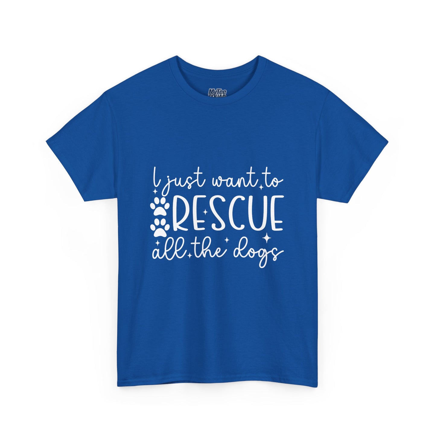 I Just Want To Rescue All The Doga Unisex T-Shirt – Soft Style, Big Heart