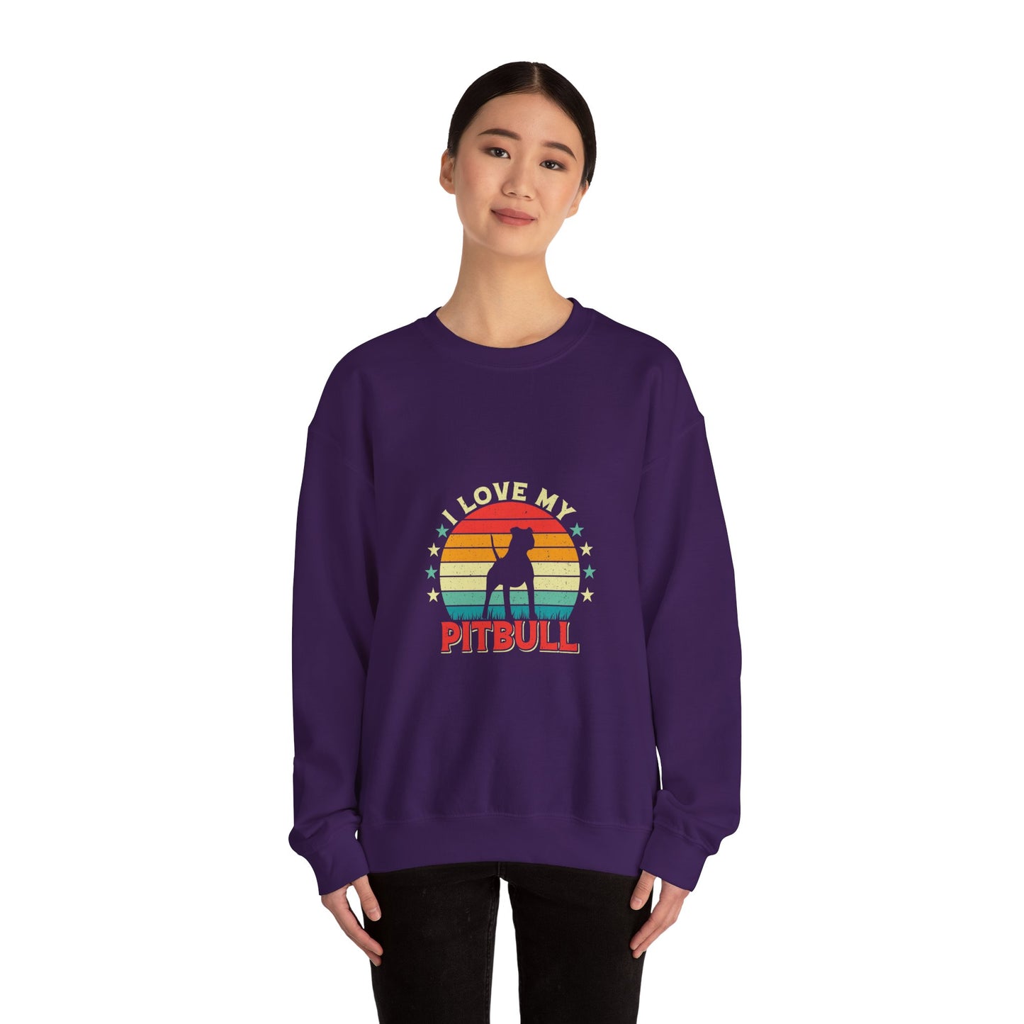 I Love My Pitbull Unisex Sweatshirts