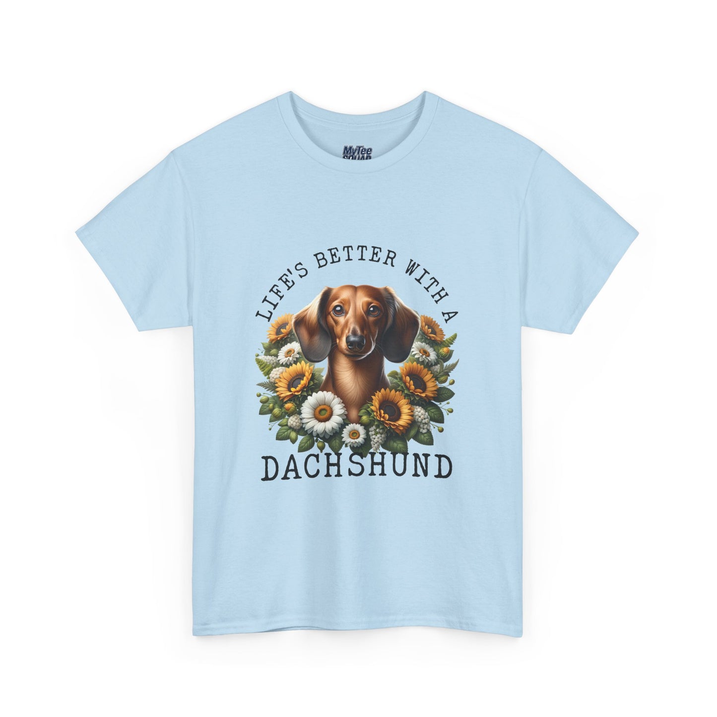 Dachshund Sunflower Unisex T-Shirt