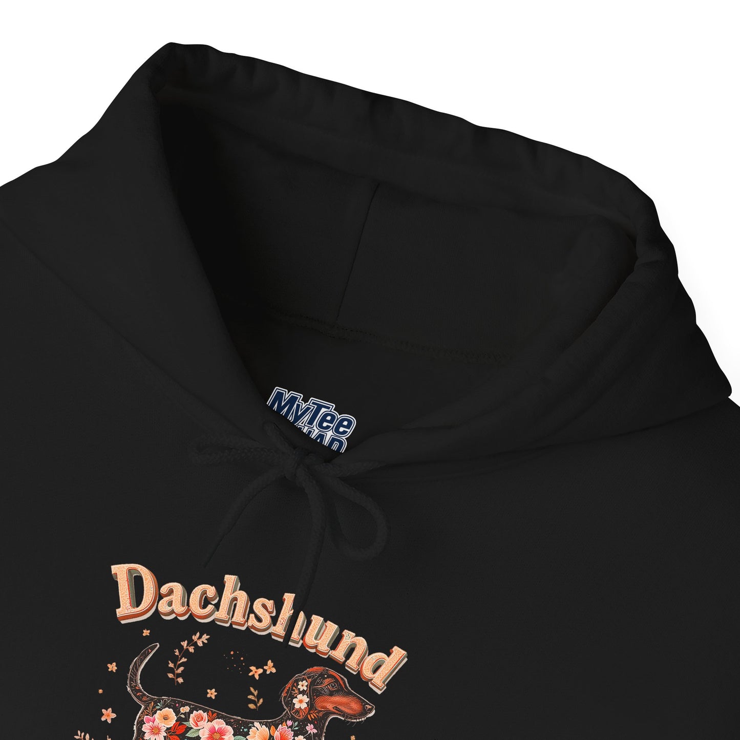 Dachshund Mama Everyday Hoodie – Floral Comfort For Pup Fans