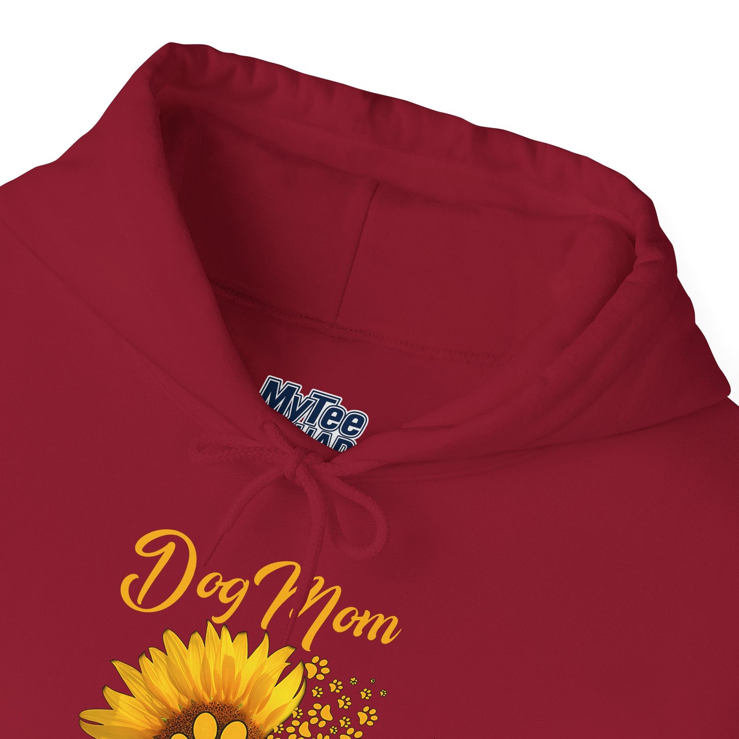 Sunflower Soul, Dog Mom Heart Hoodie