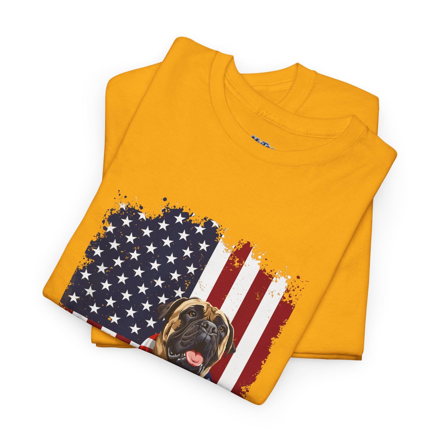 Patriotic English Mastiff Unisex T-Shirt
