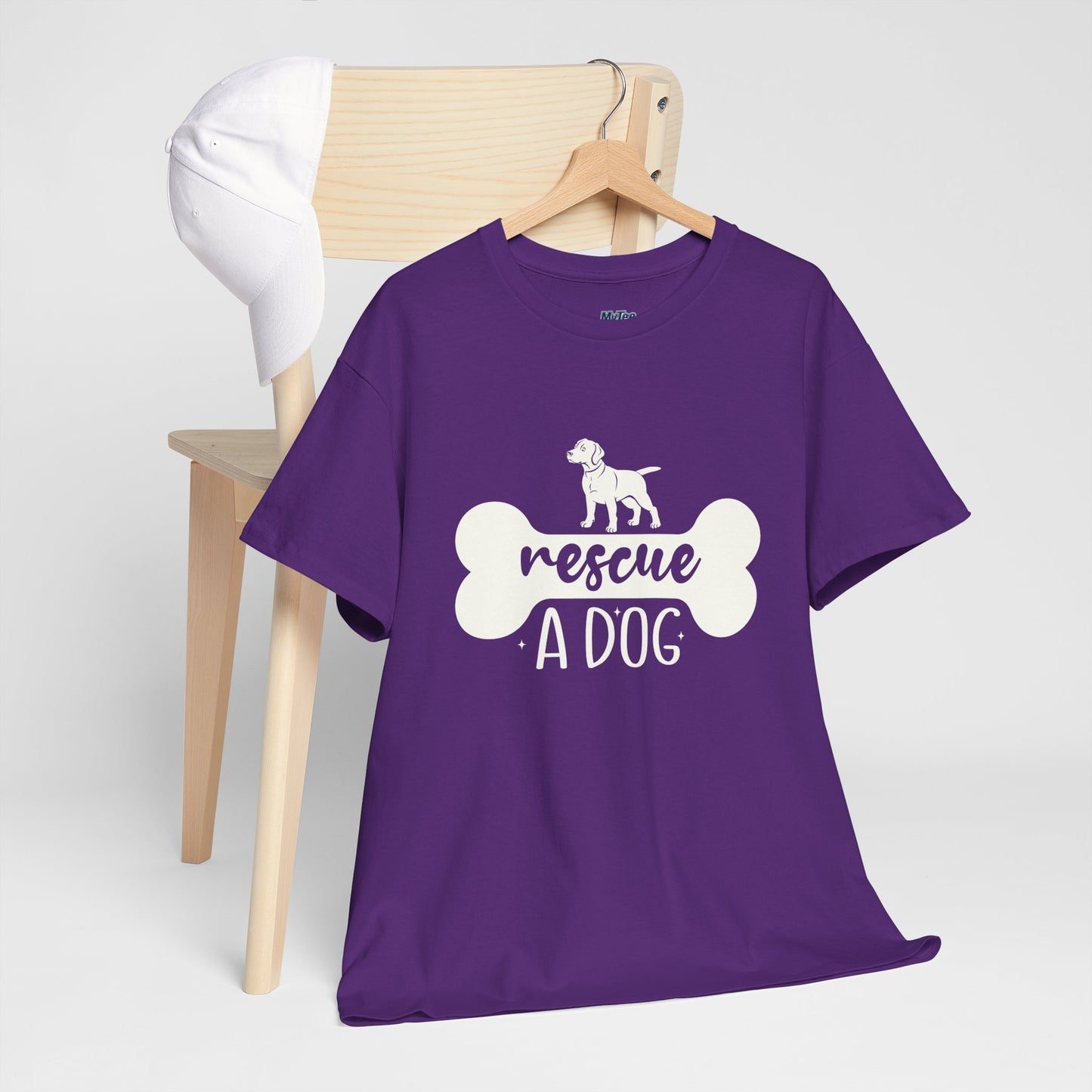 Rescue a Dog Unisex Cotton T-shirt | Dog Lover