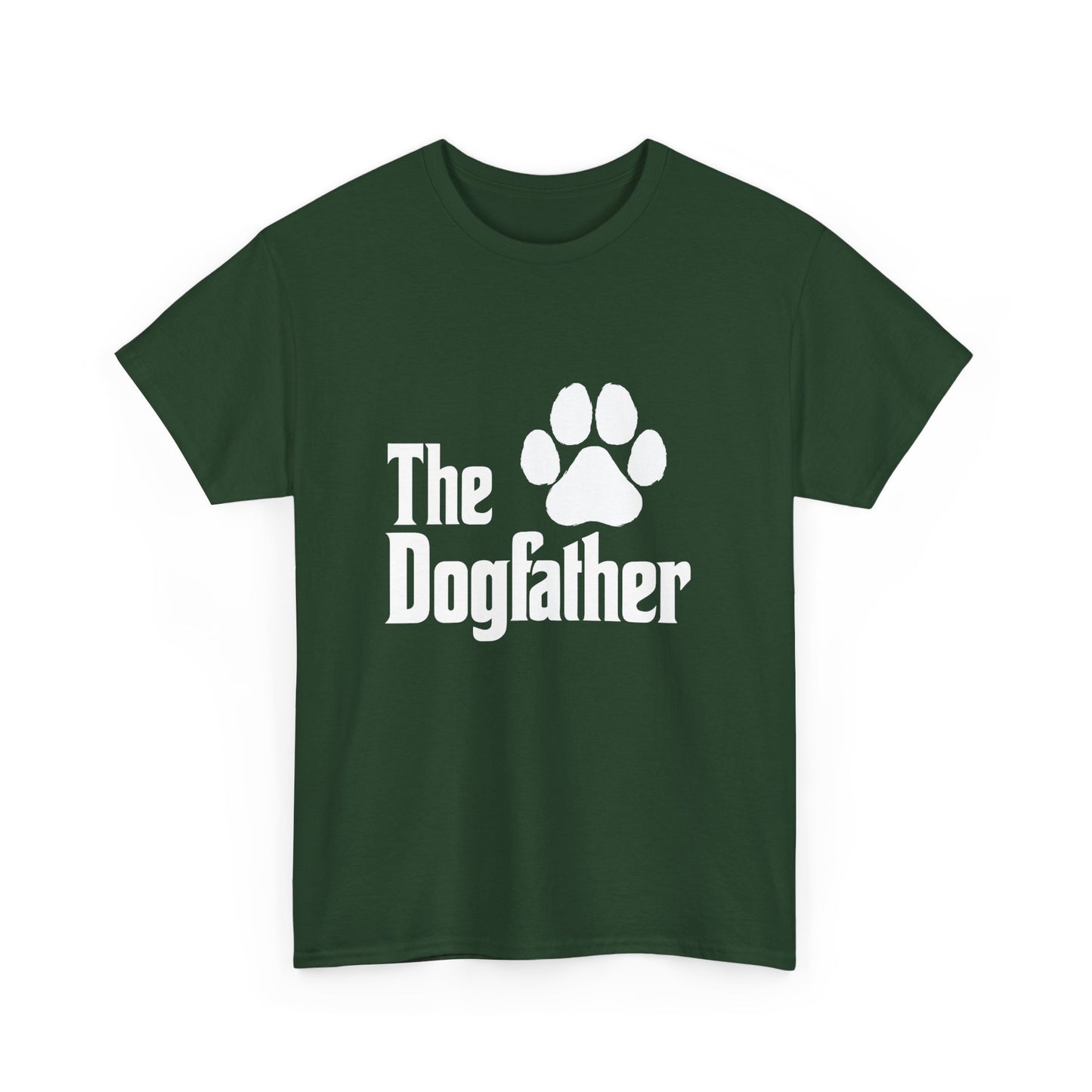 'The Dogfather' The Best Dog Father Cotton T-Shirt