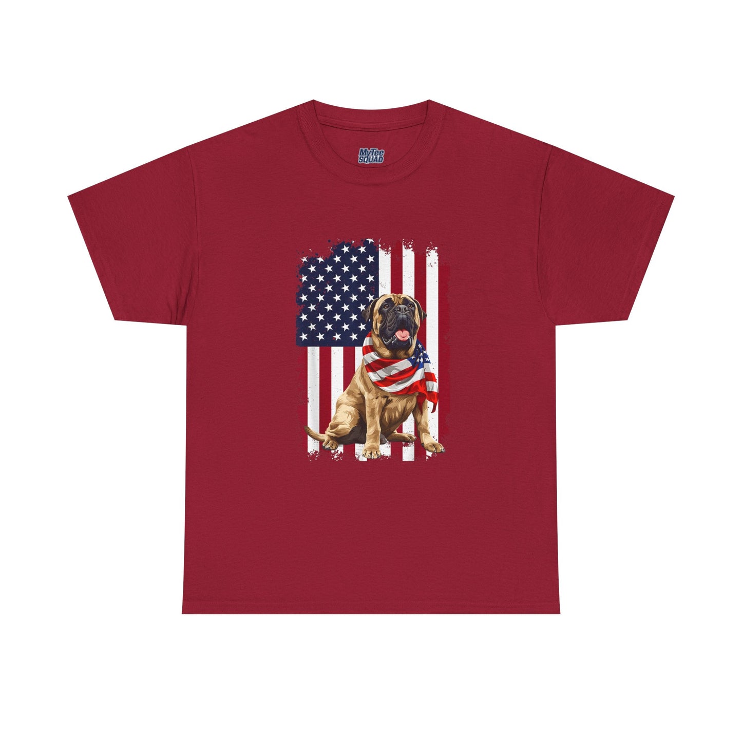 Patriotic English Mastiff Unisex T-Shirt