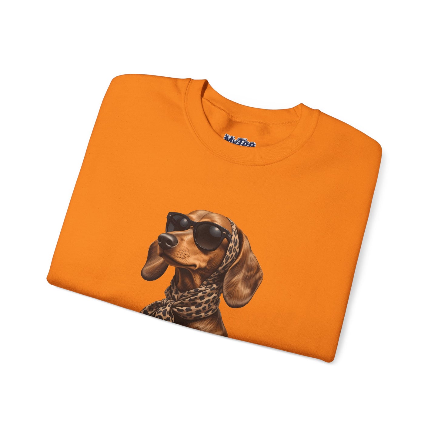 Chic Dachshund Dog Lover Unisex Sweatshirt | Crewneck Pullover For Pet Lovers