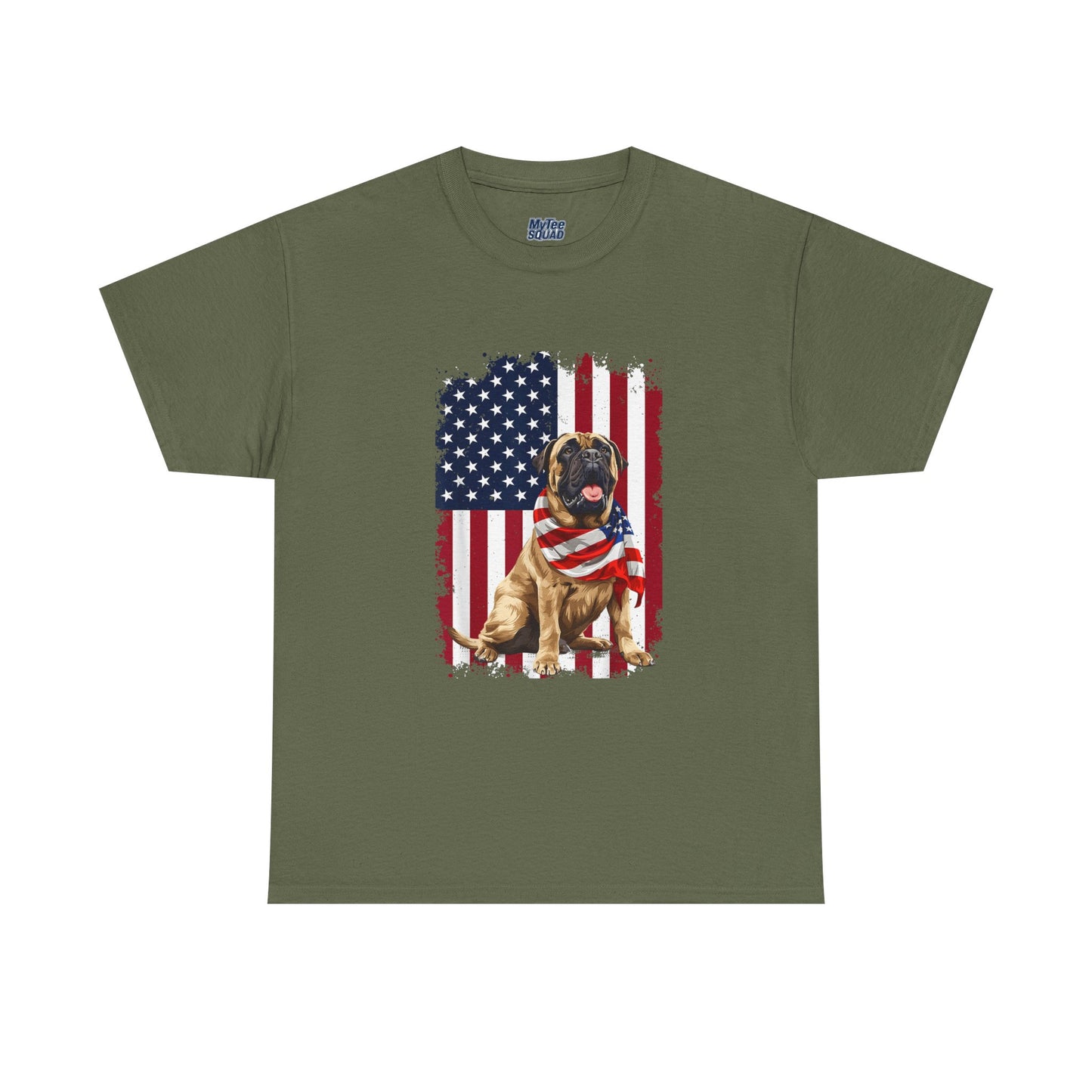 Patriotic English Mastiff Unisex T-Shirt