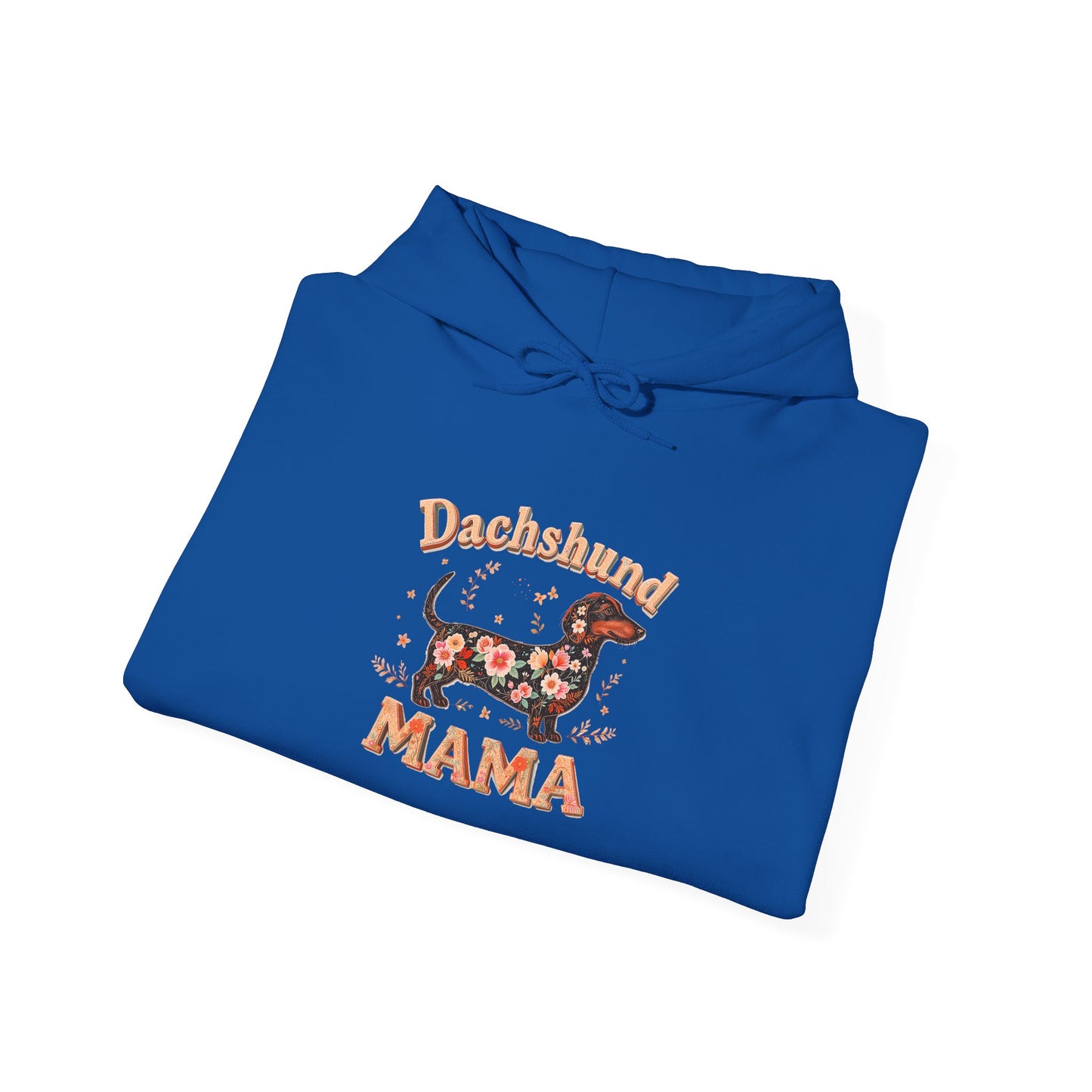 Dachshund Mama Everyday Hoodie – Floral Comfort For Pup Fans