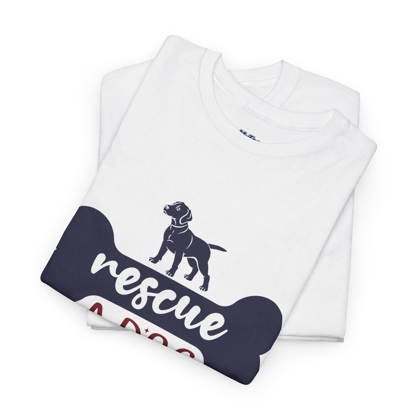 Rescue a Dog Unisex Cotton T-shirt | Dog Lover