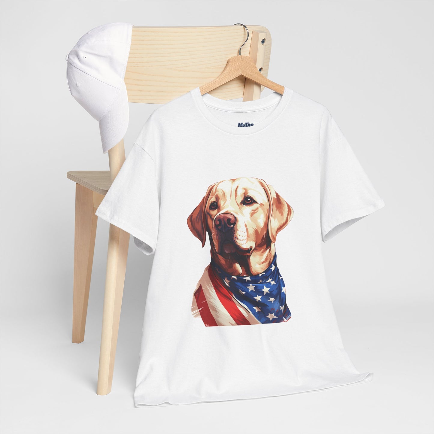 Patriotic Labrador Retreiever Unisex T-Shirt