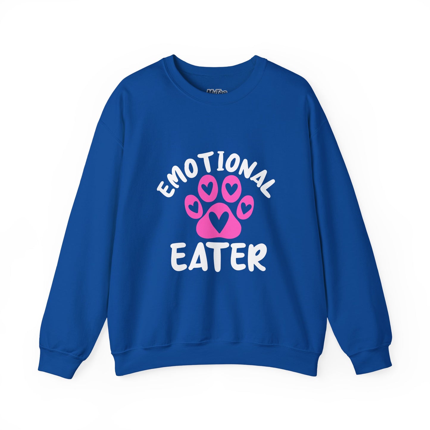 Emotional Eater Sweatshirt – Heart, Paws & Snacks