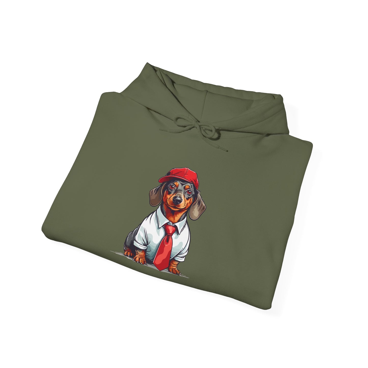 Dachshund Casual Boss Unisex Hoodie