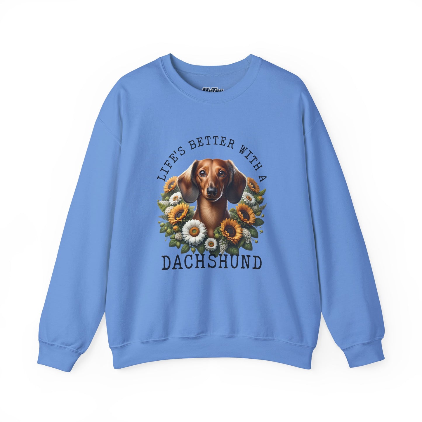 Dachshund Sunflower Unisex Hoodie
