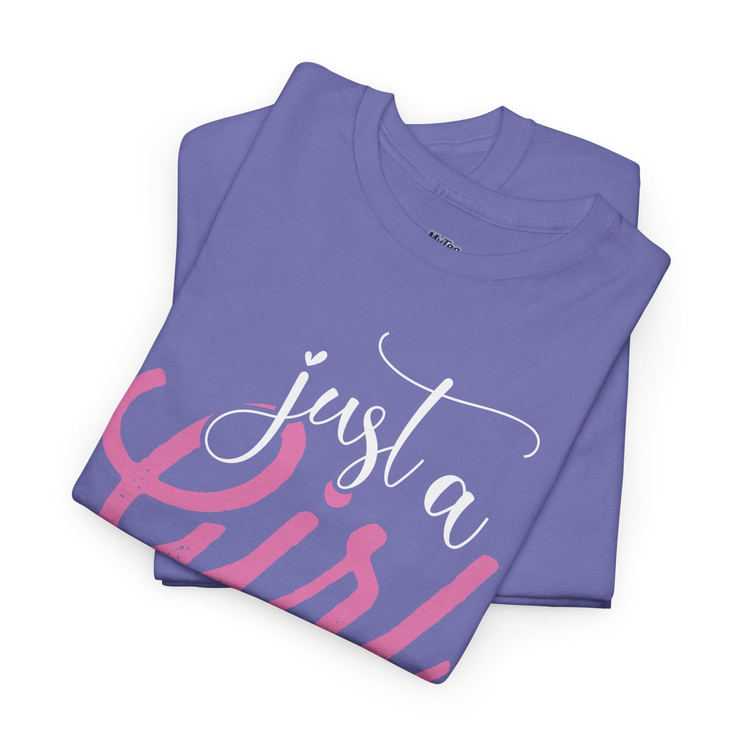 Just a Girl Who Loves Pitbulls T-Shirt – Cute Dog Lover Tee