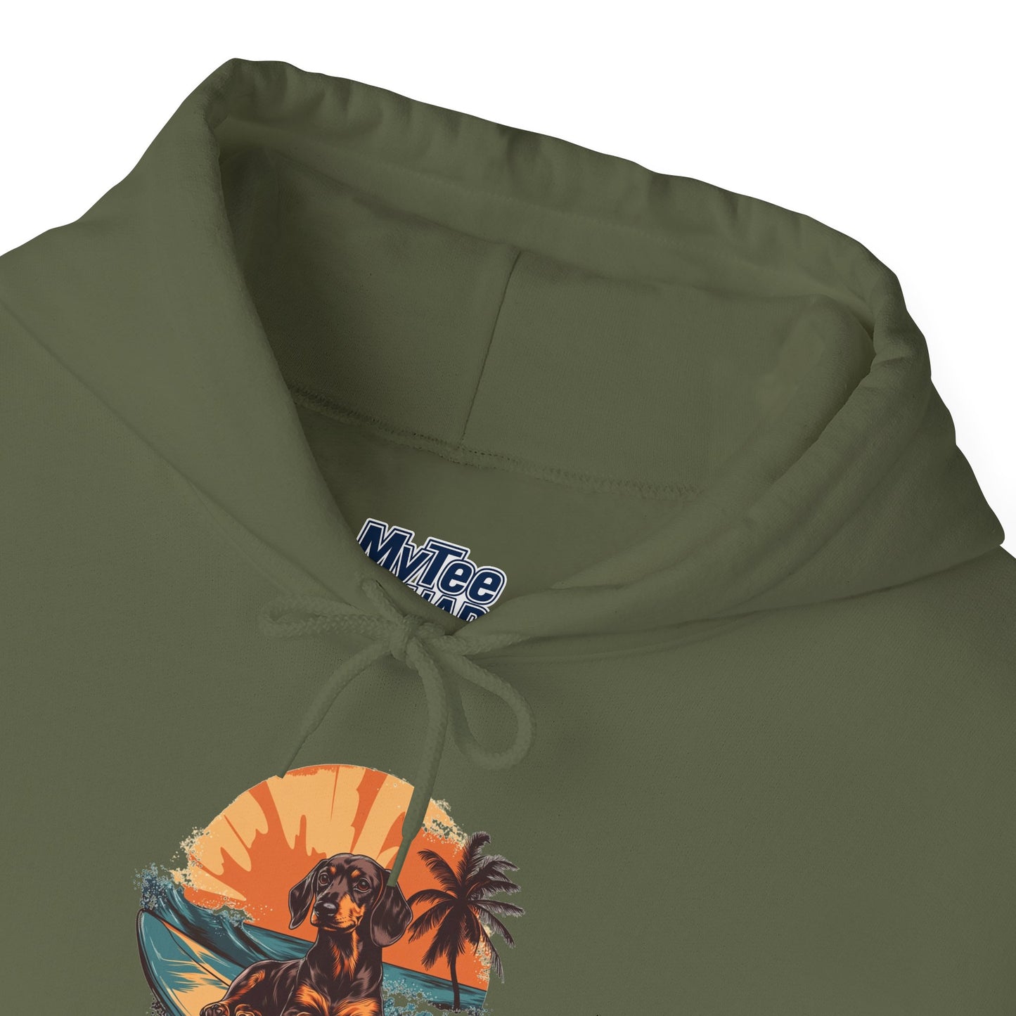 Dachshund Sunset Unisex Hoodie – Chill Pup Style For Dog Lovers