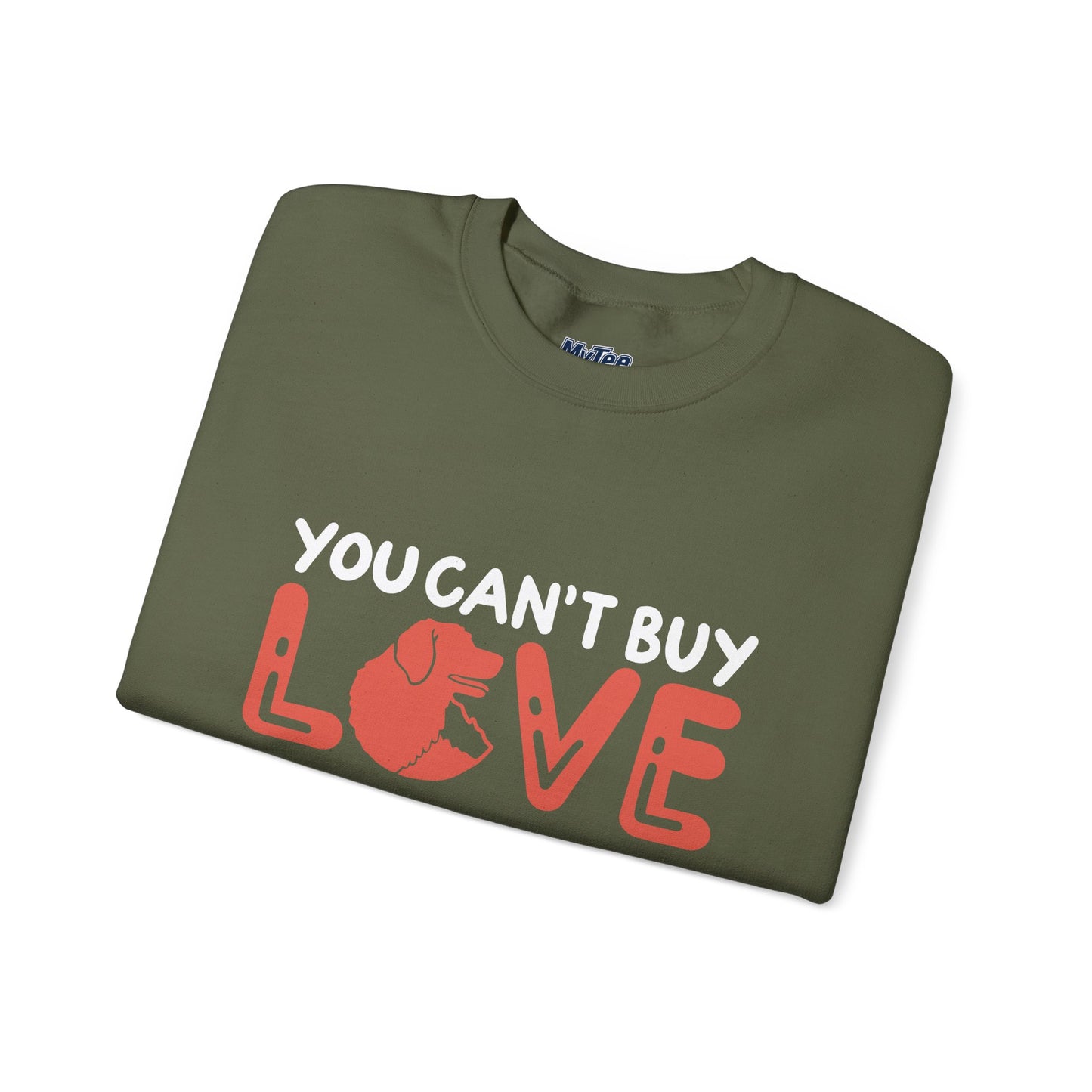 "You Can’t Buy Love, But You Can Rescue It" Unisex Sweatshirt
