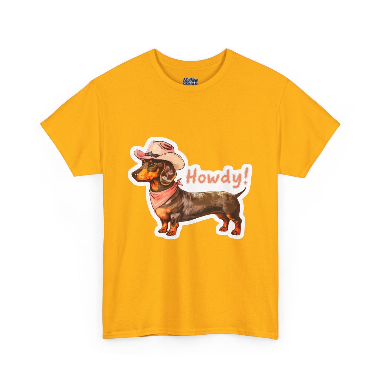 Dachshund Howdy Unisex T-Shirt – Southern Charm For Pup Fans