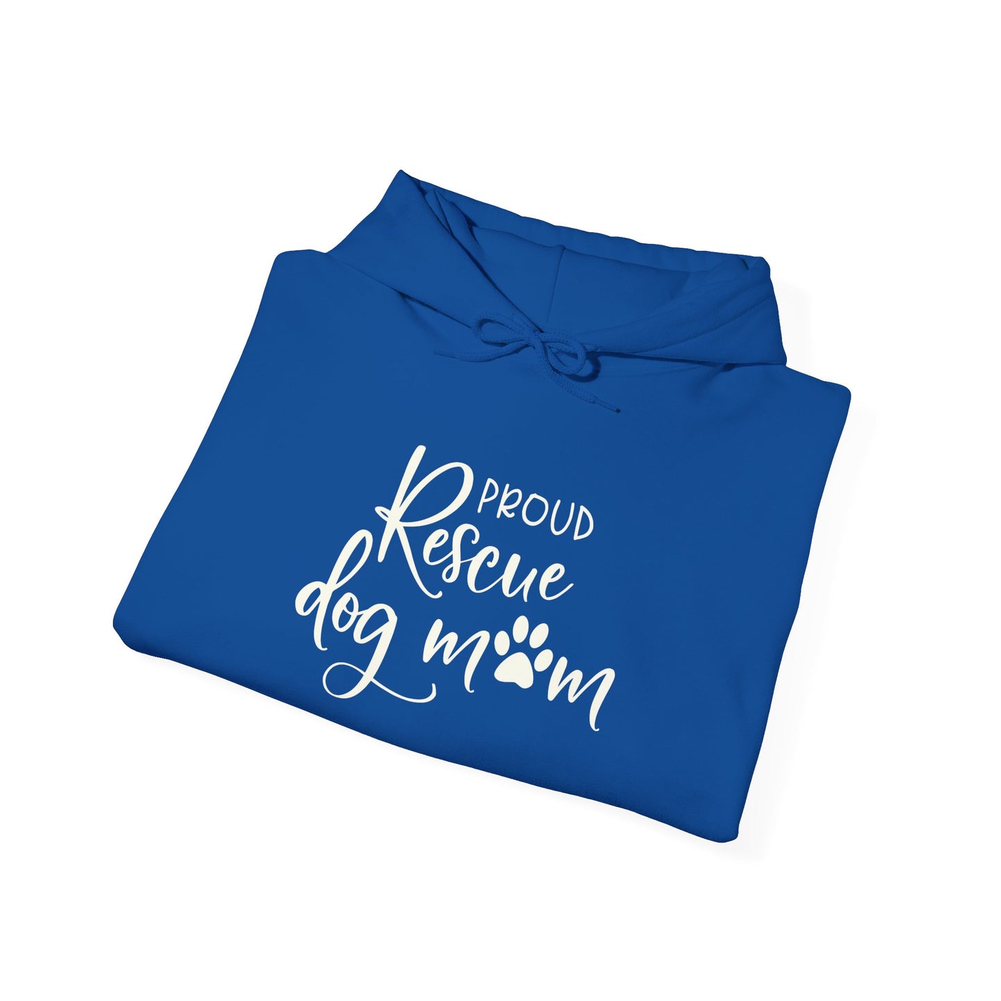 Proud Rescue Dog Mom Hoodie | Dog Mama Gift