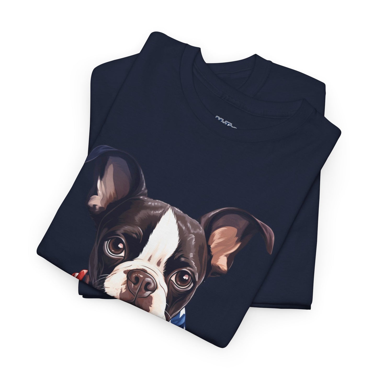 Patriotic Boston Terrier Unisex T-Shirt