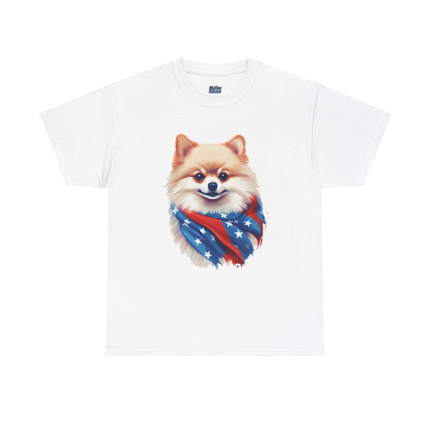 Patriotic pomeranian Unisex T-Shirt