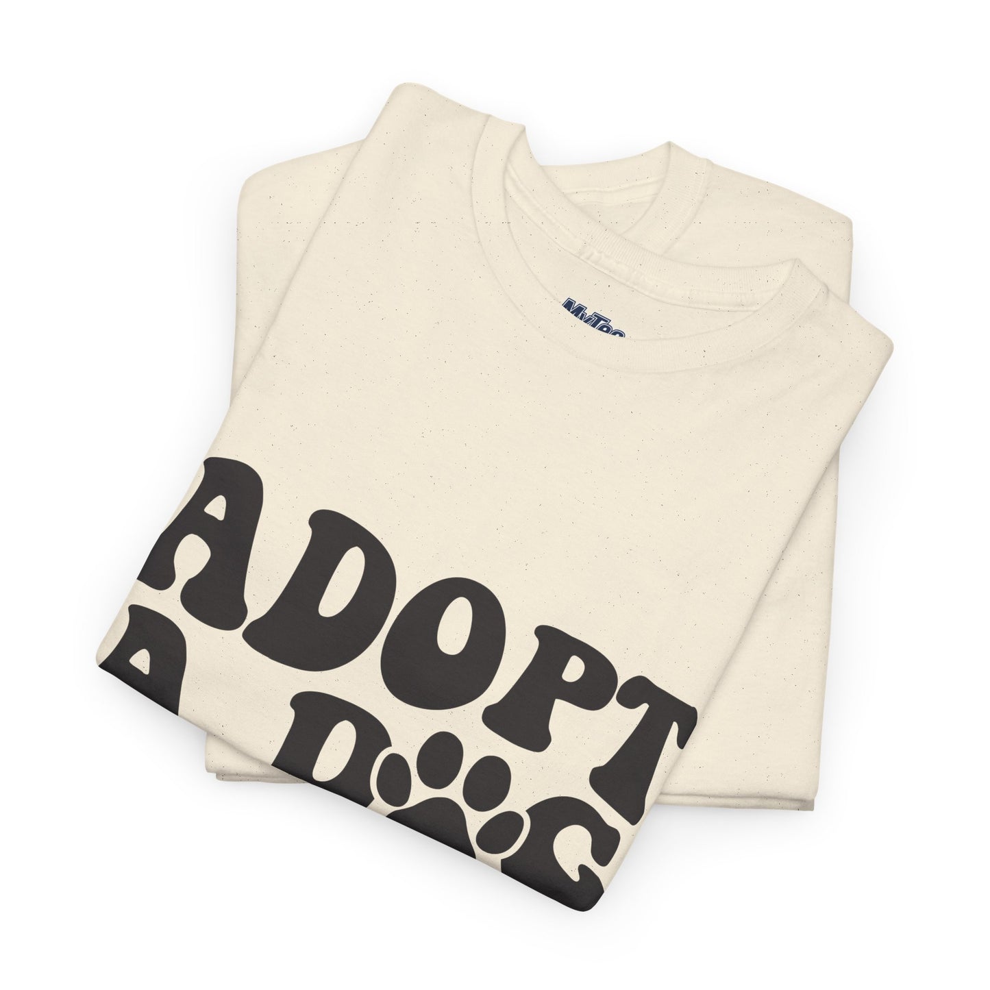 Adopt a Dog Change a Life Cotton T-Shirt - Perfect for Animal Lovers