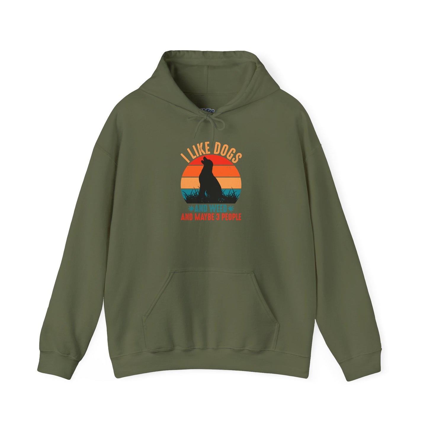 I Like Dogs & Weed And Maybe 3 People Labrador Unisex Hoodies