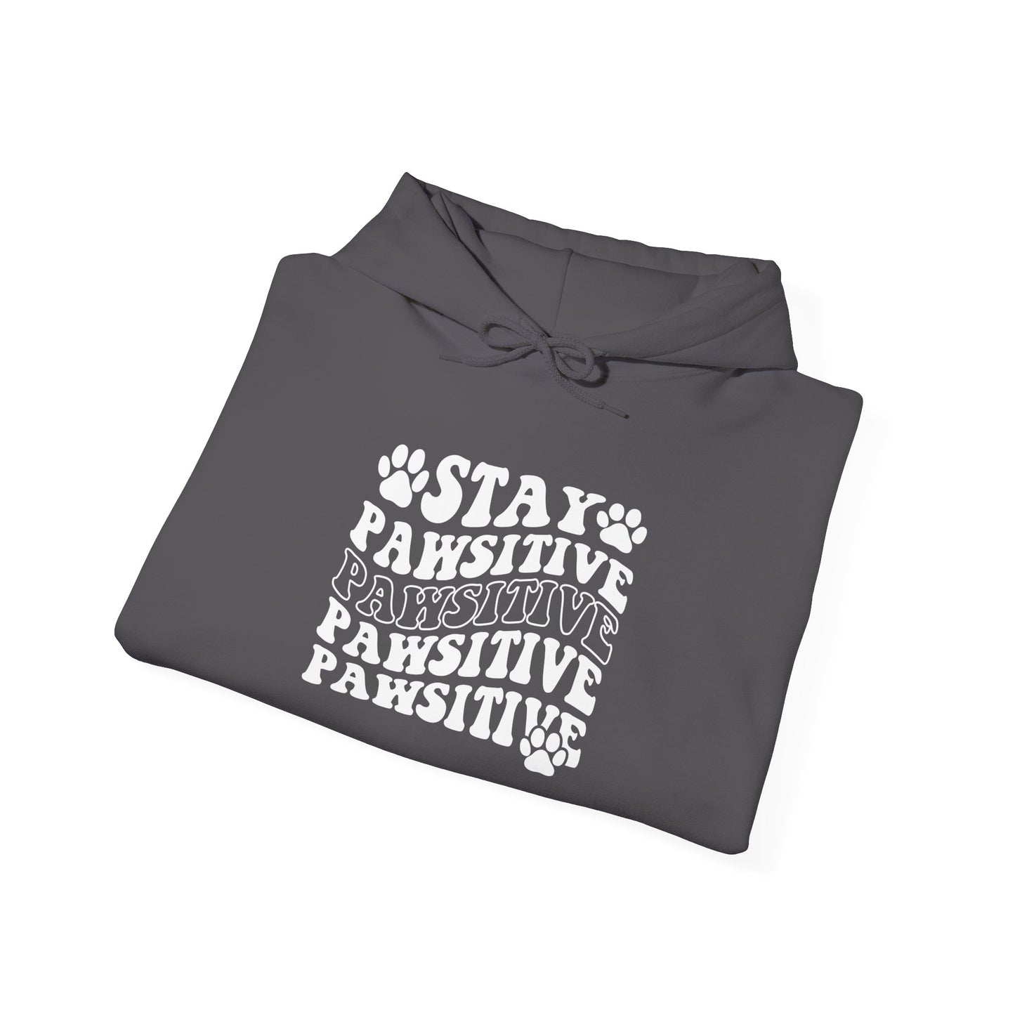 Stay Pawsitive Unisex Hoodie | Perfect for Celebrations & Holidays
