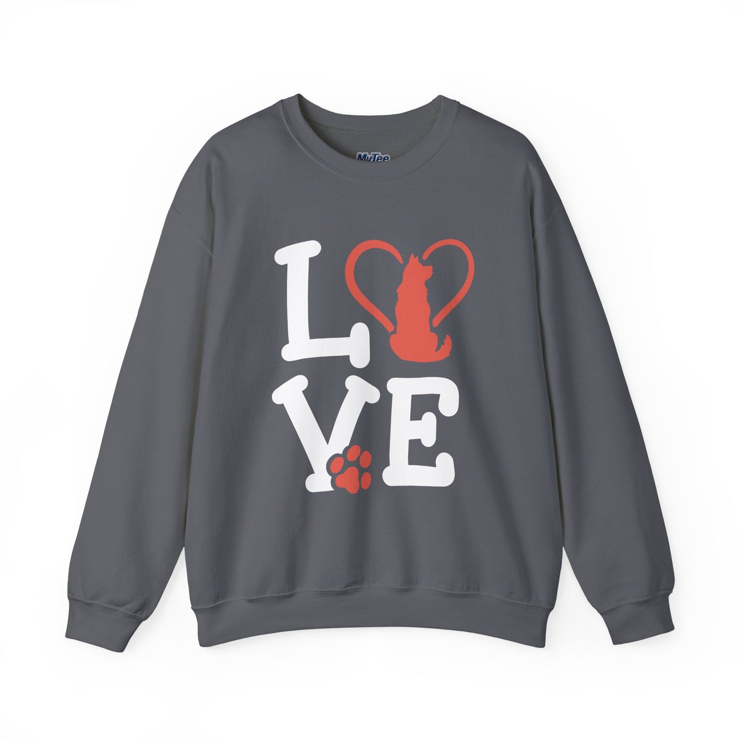 Love Cat Crewneck Sweatshirt - Perfect for Pet Lovers, Gift For Cat Owners
