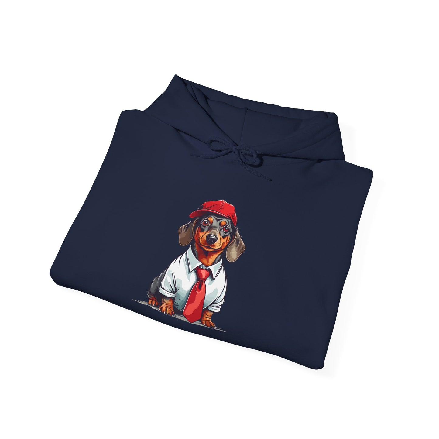 Dachshund Casual Boss Unisex Hoodie