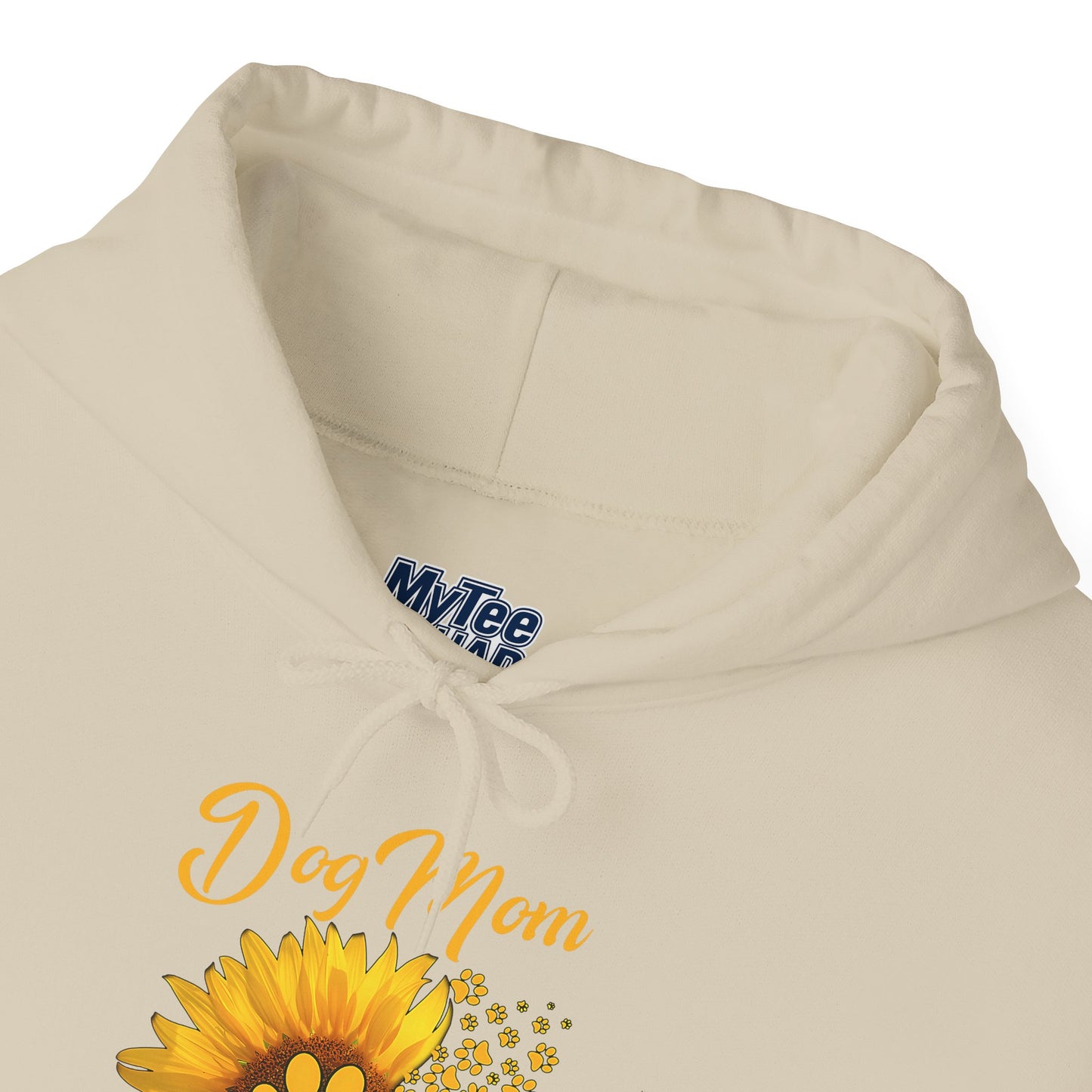 Sunflower Soul, Dog Mom Heart Hoodie