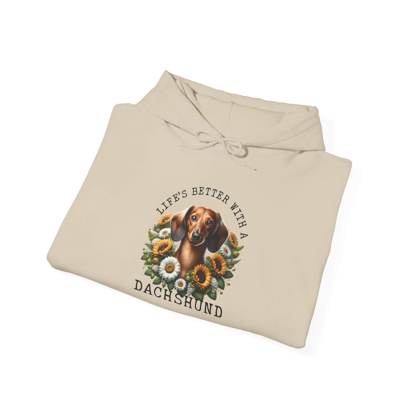 Dachshund Floral Unisex Sweatshirt