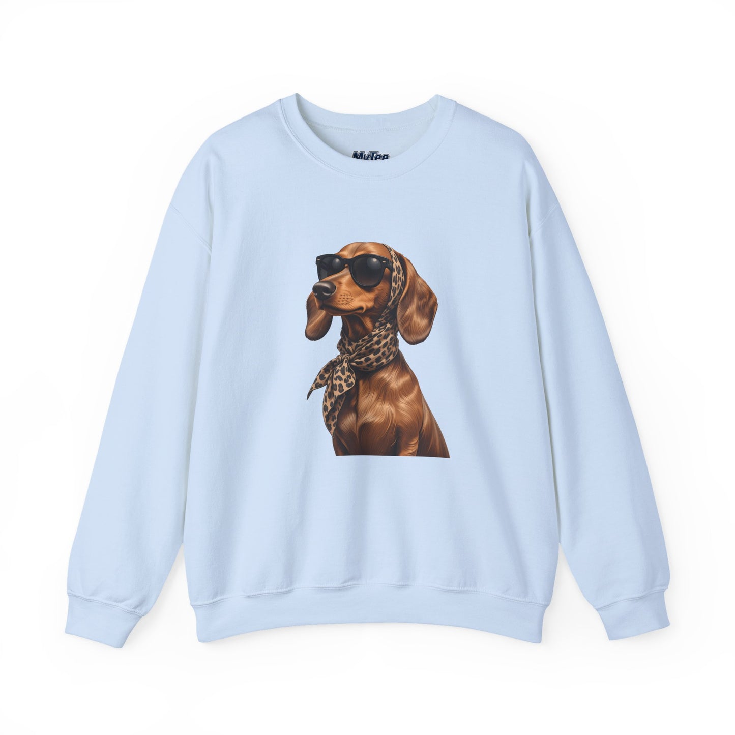 Chic Dachshund Dog Lover Unisex Sweatshirt | Crewneck Pullover For Pet Lovers