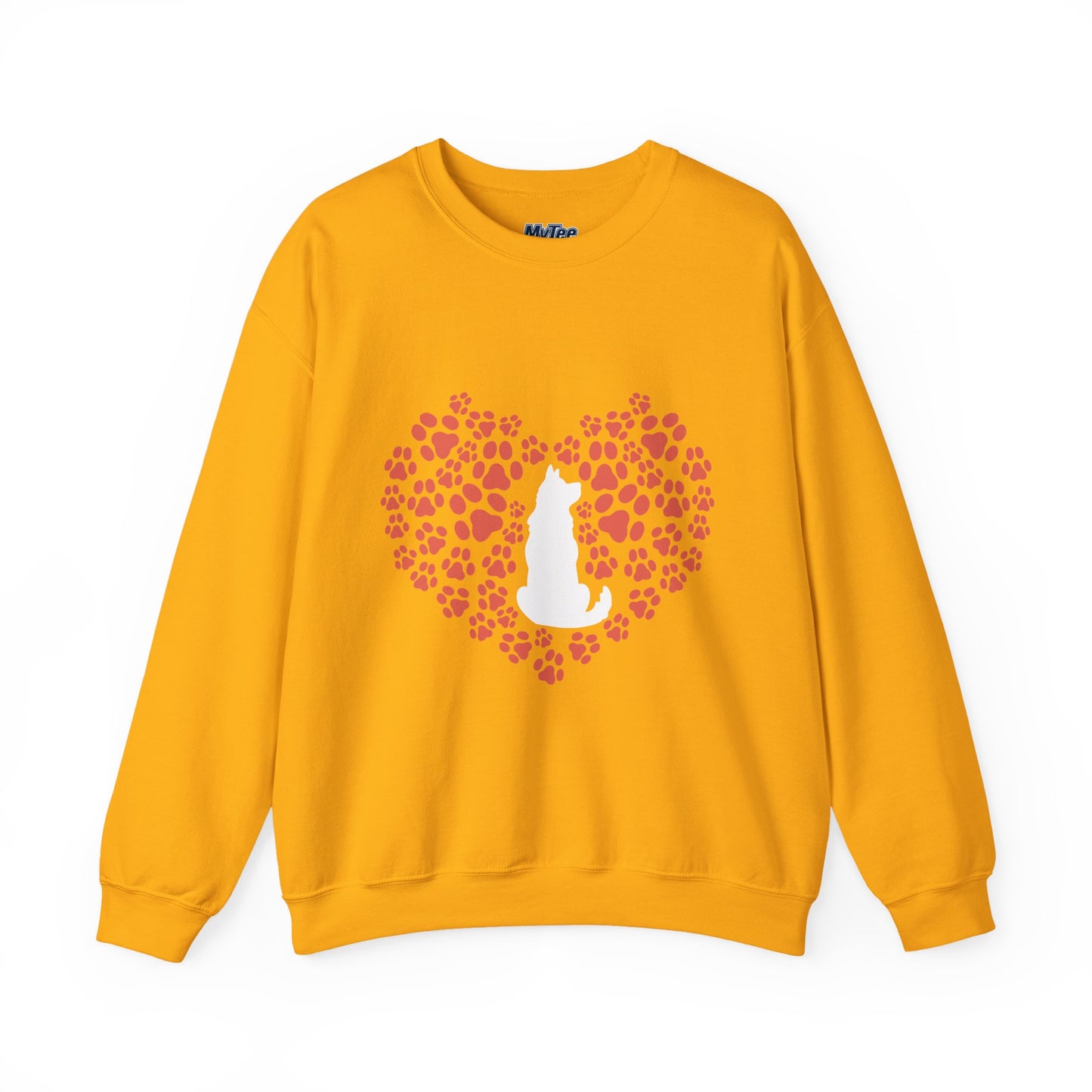Cat Lover's Heart Crewneck Sweatshirt